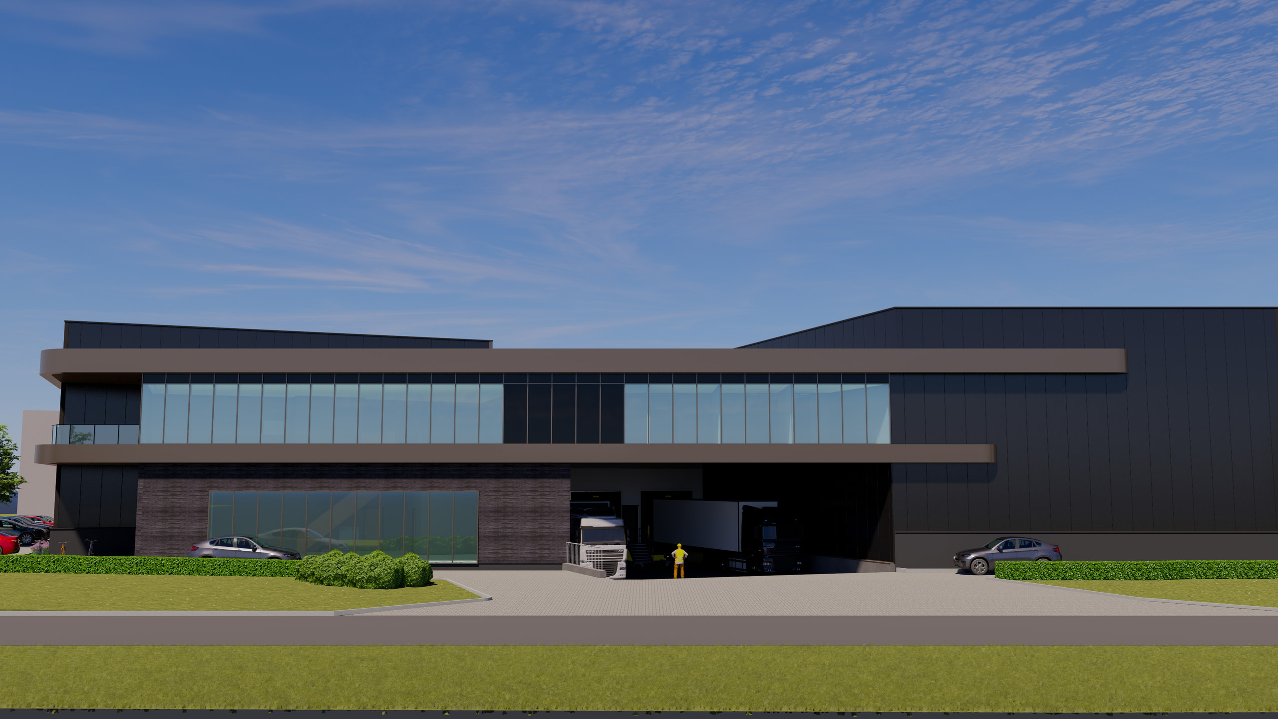 Render voorzijde (©Quadrant4 B.V.)